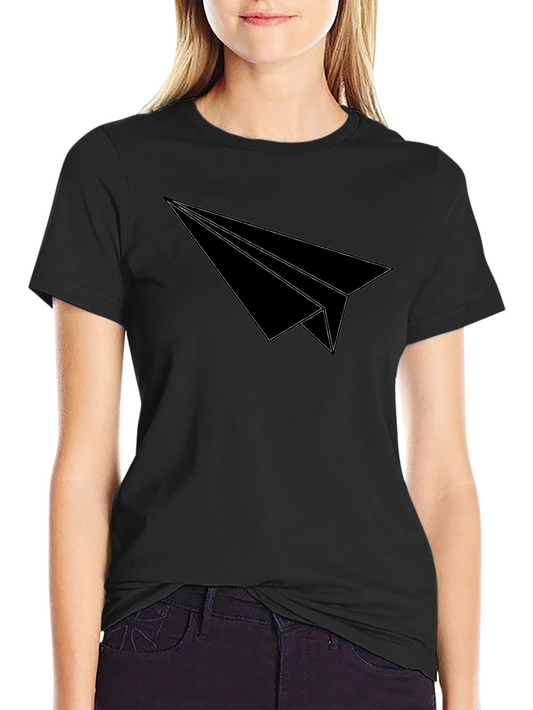 Paper Airplane Graphic Tee - Fly High!