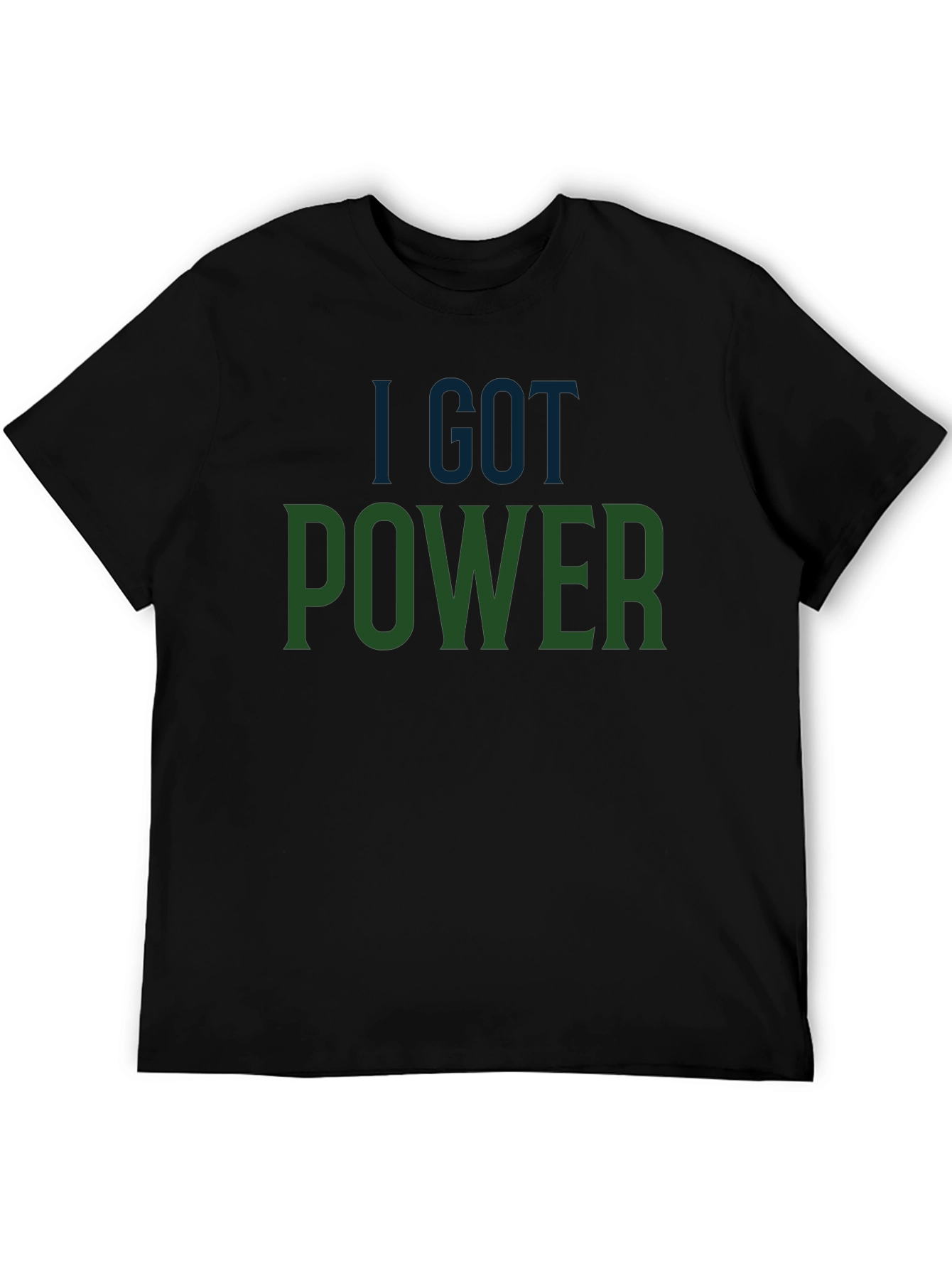 I GOT POWER Graphic Tee - Mens Black T-Shirt
