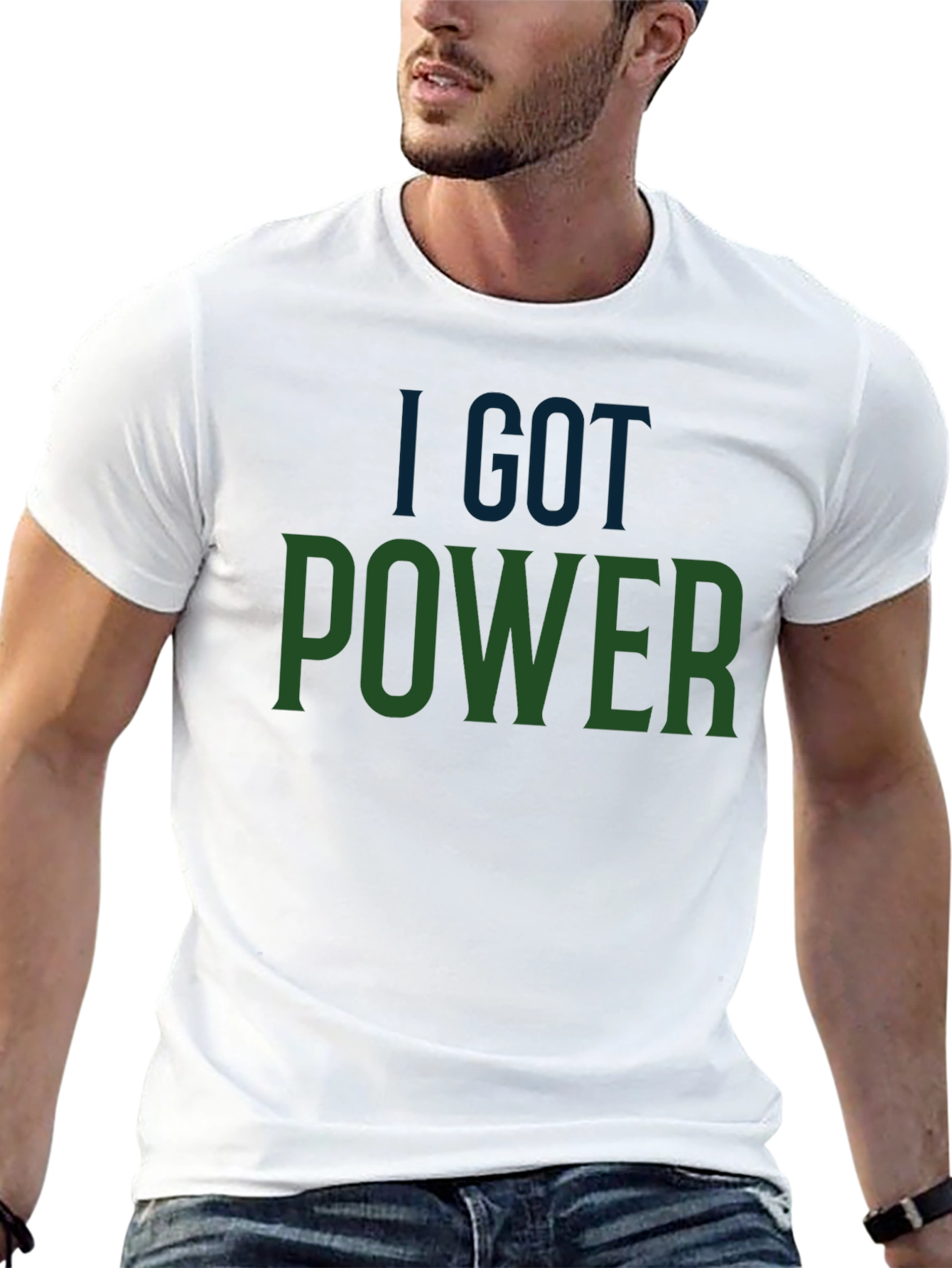 I GOT POWER Graphic Tee - Mens Black T-Shirt