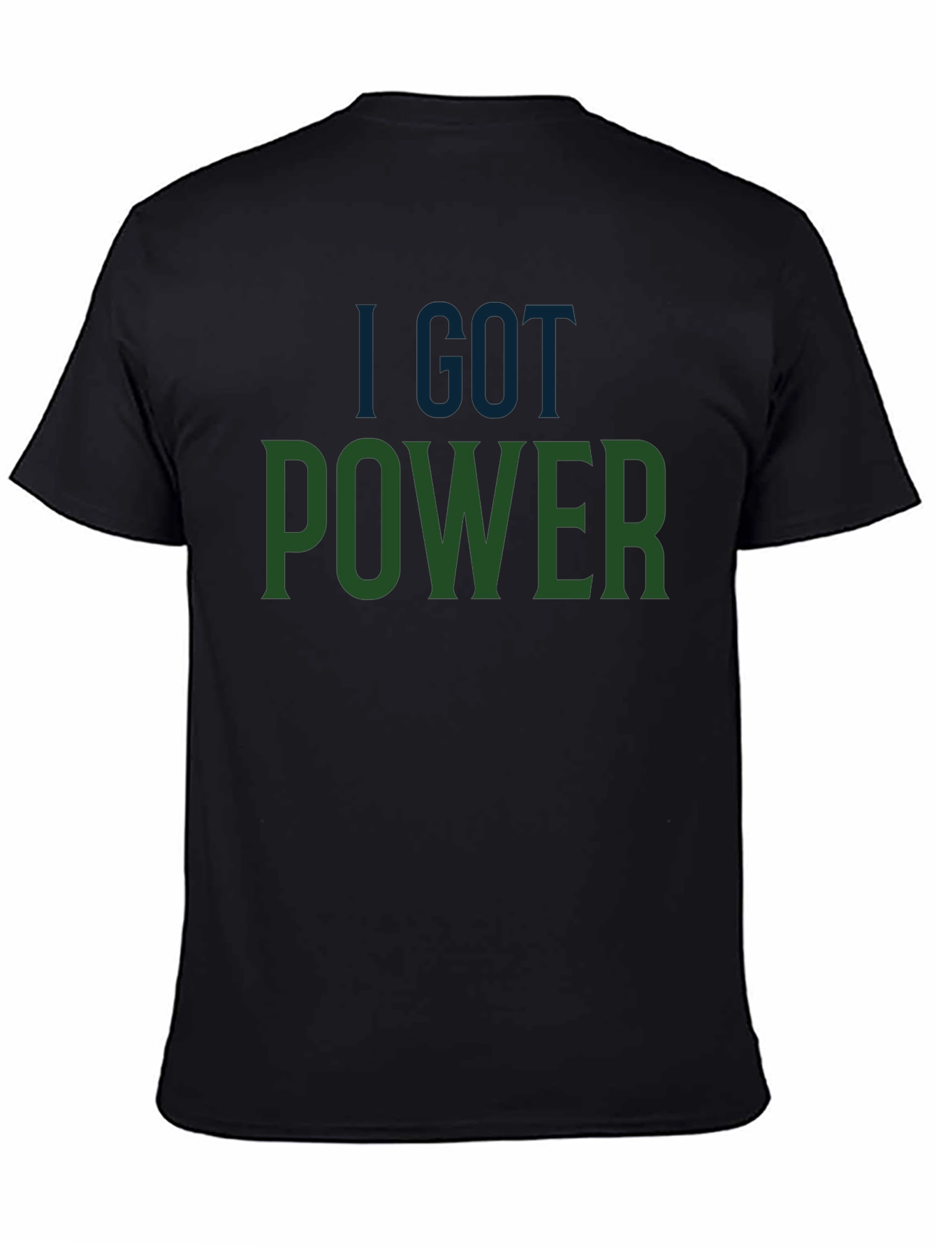 I GOT POWER Graphic Tee - Mens Black T-Shirt