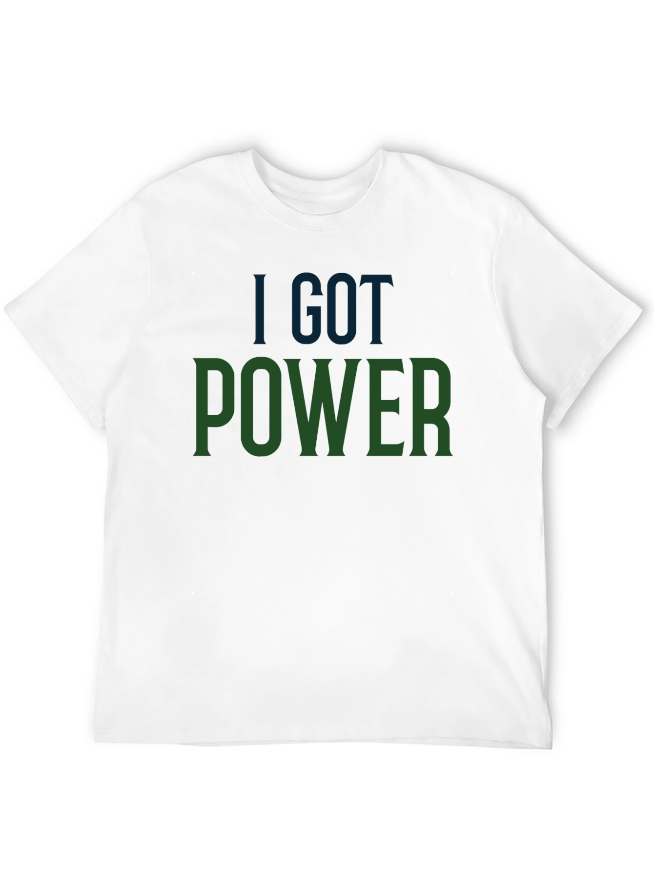 I GOT POWER Graphic Tee - Mens Black T-Shirt