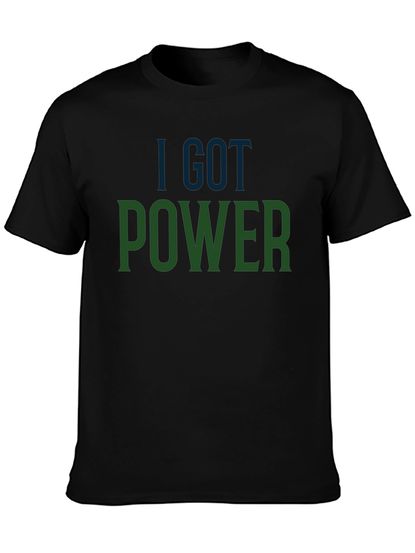 I GOT POWER Graphic Tee - Mens Black T-Shirt