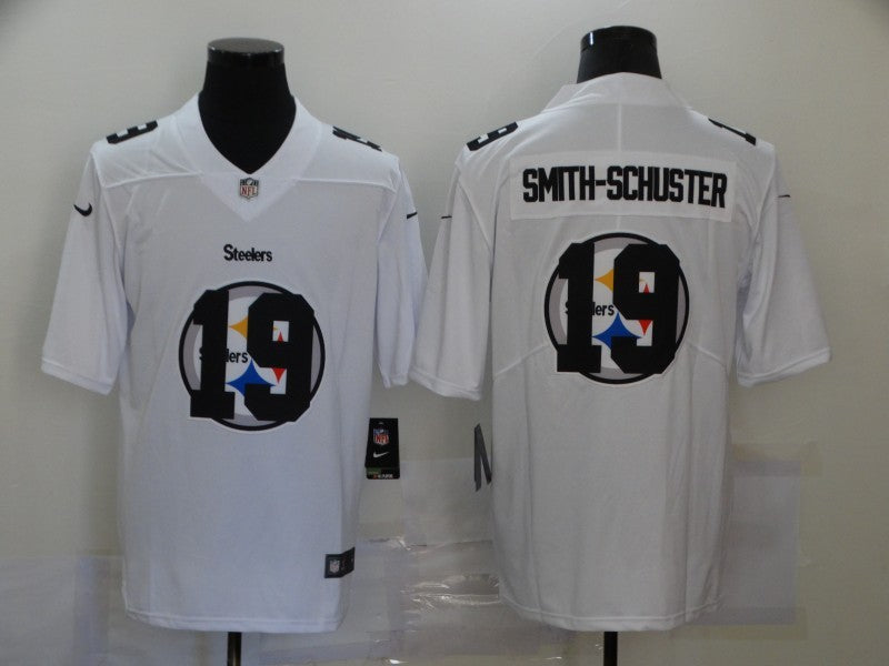 Men's Pittsburgh Steelers JuJu Smith-Schuster #19 White Game Jerseys