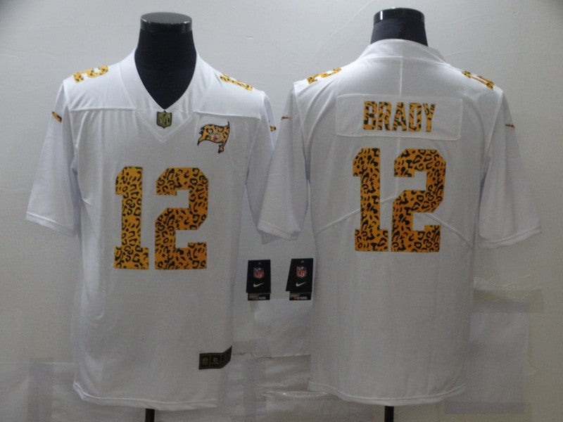 Men's Tampa Bay Buccaneers Tom Brady #12 White Player Game Jerseys