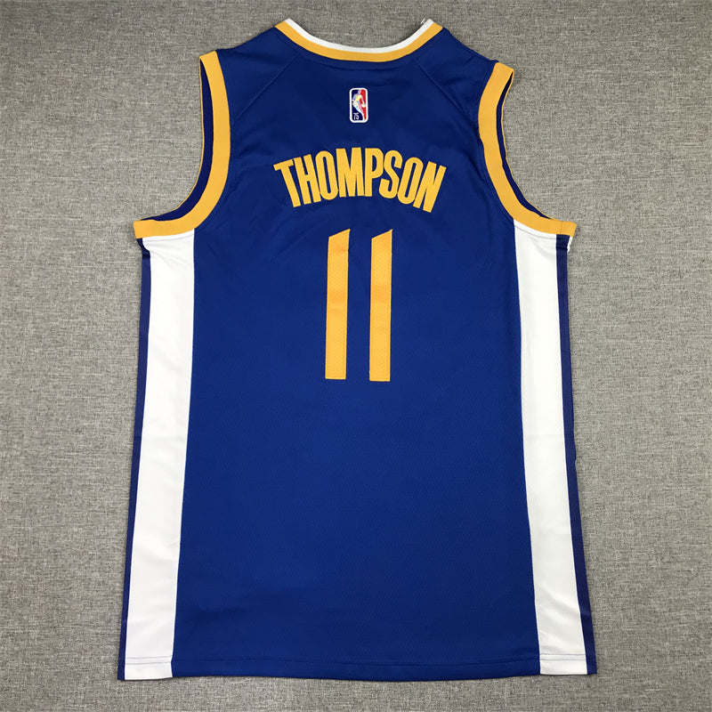 Men's Golden State Warriors Klay Thompson #11 Royal 2022/23 Fast Break Replica Player Jerseys - Icon Edition