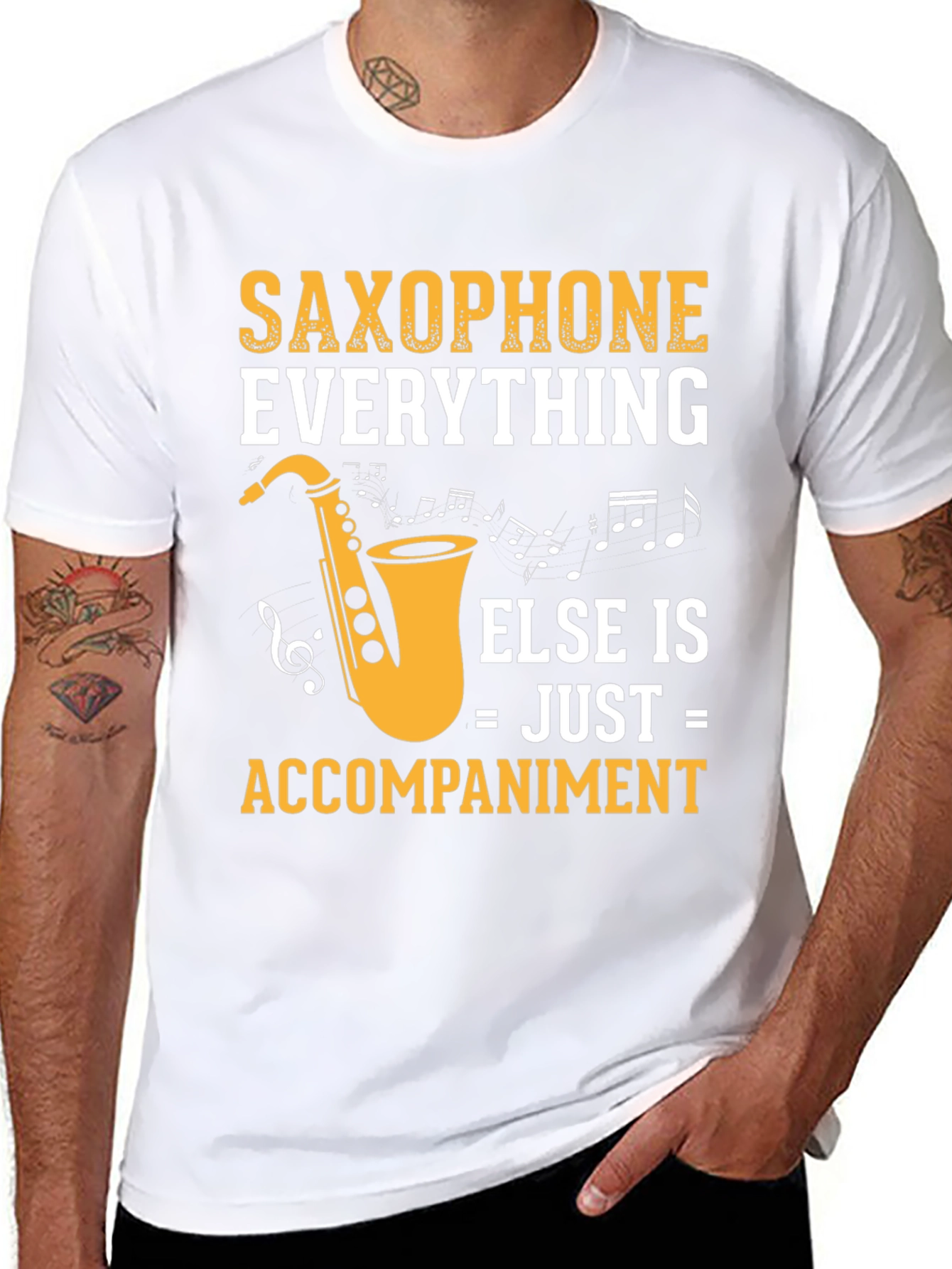 Saxophone Everything Else Accompaniment T-Shirt