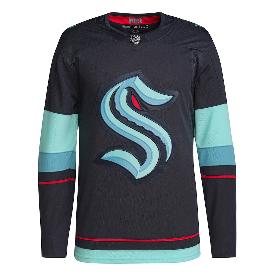 Men's Seattle Kraken  Navy Home  Primegreen Jersey