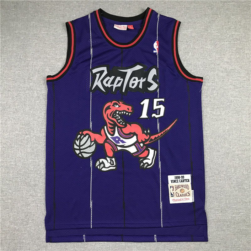 Men's Toronto Raptors Vince Carter Mitchell & Ness Purple Classics Jerseys