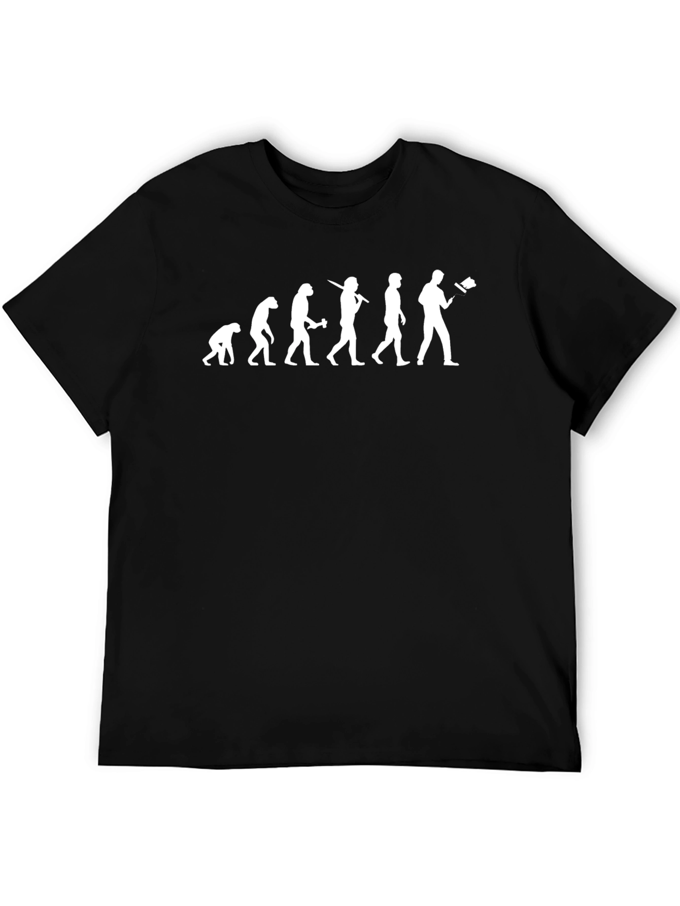 Evolution of Reading T-Shirt - Black Novelty Tee