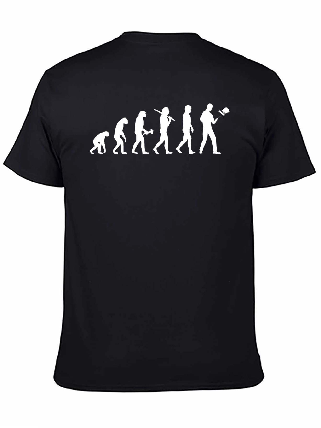 Evolution of Reading T-Shirt - Black Novelty Tee