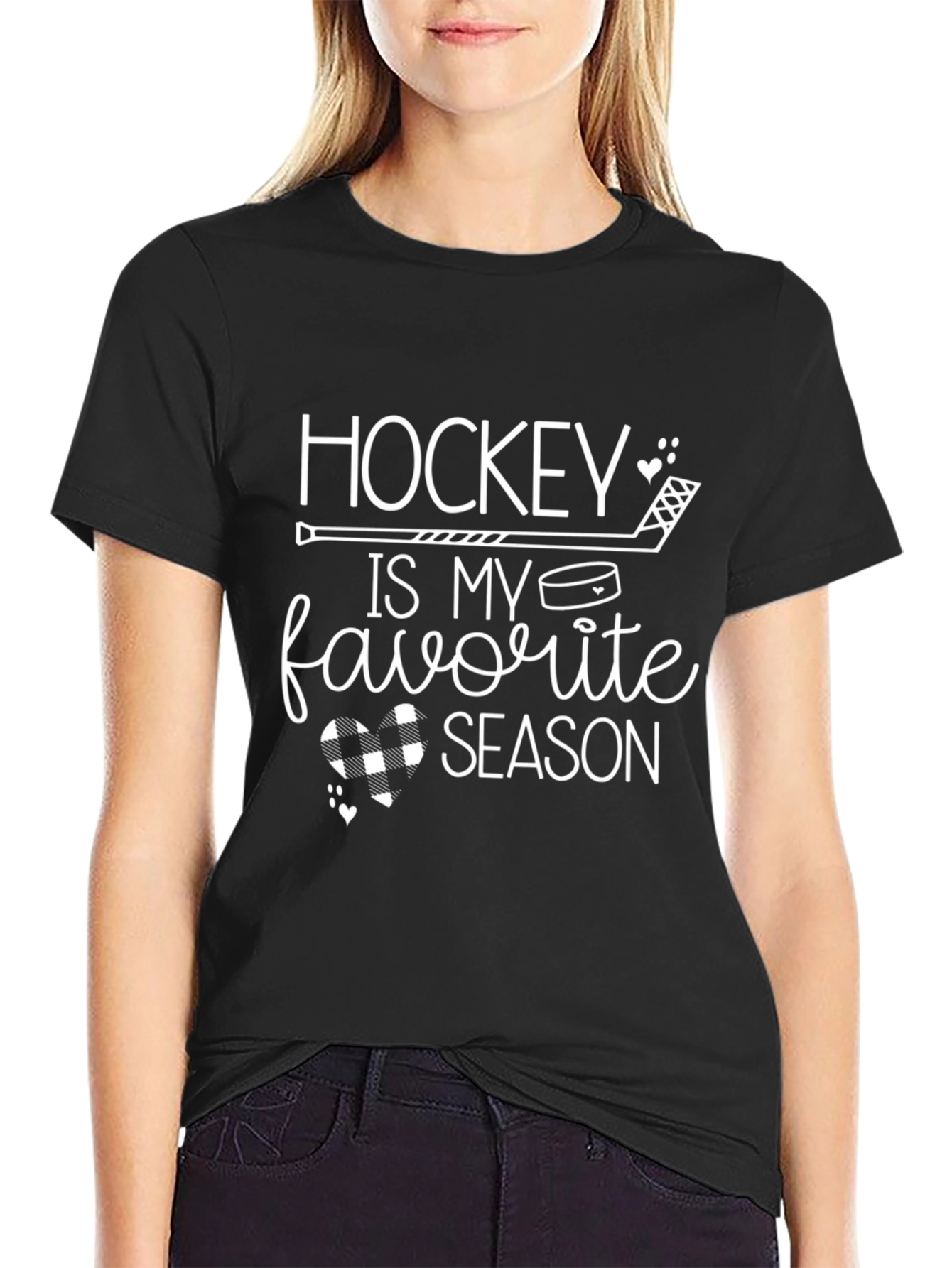 Hockey is My Favorite Season Graphic Tee
