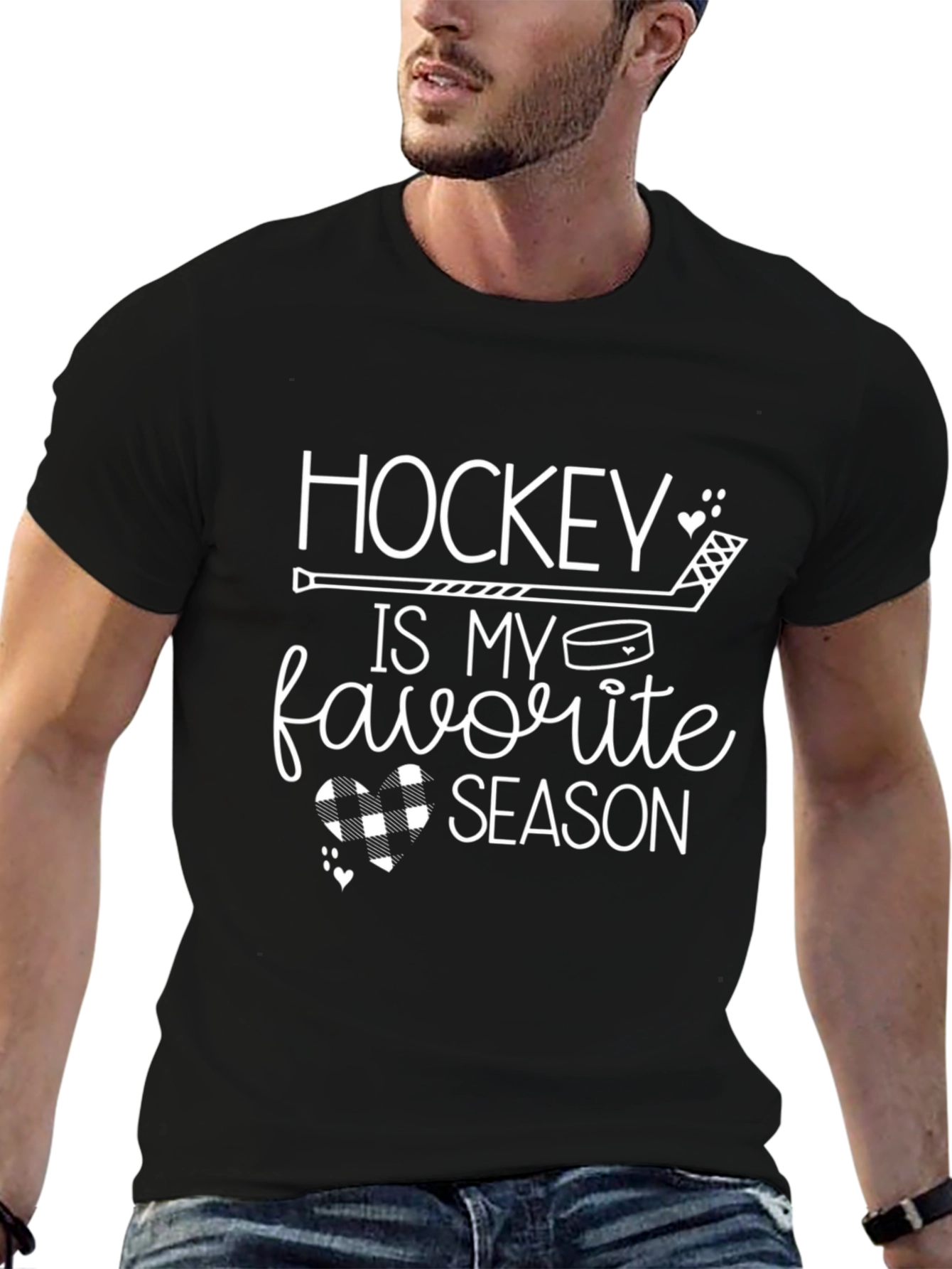 Hockey is My Favorite Season Graphic Tee