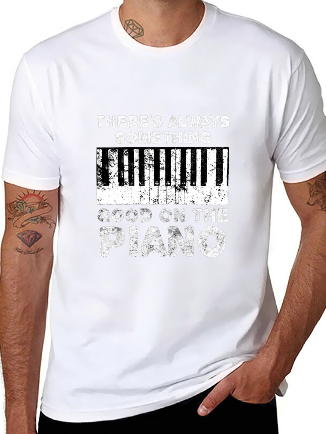 Piano Player T-Shirt - Always Something Good