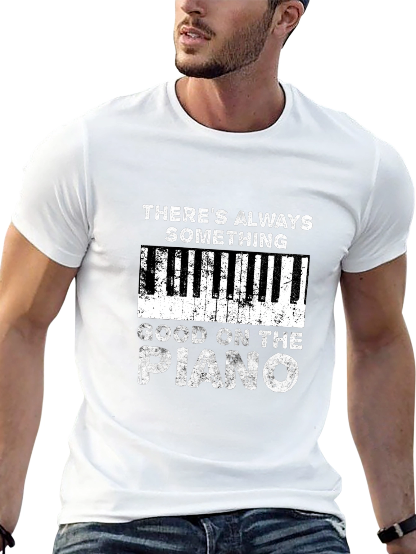 Piano Player T-Shirt - Always Something Good