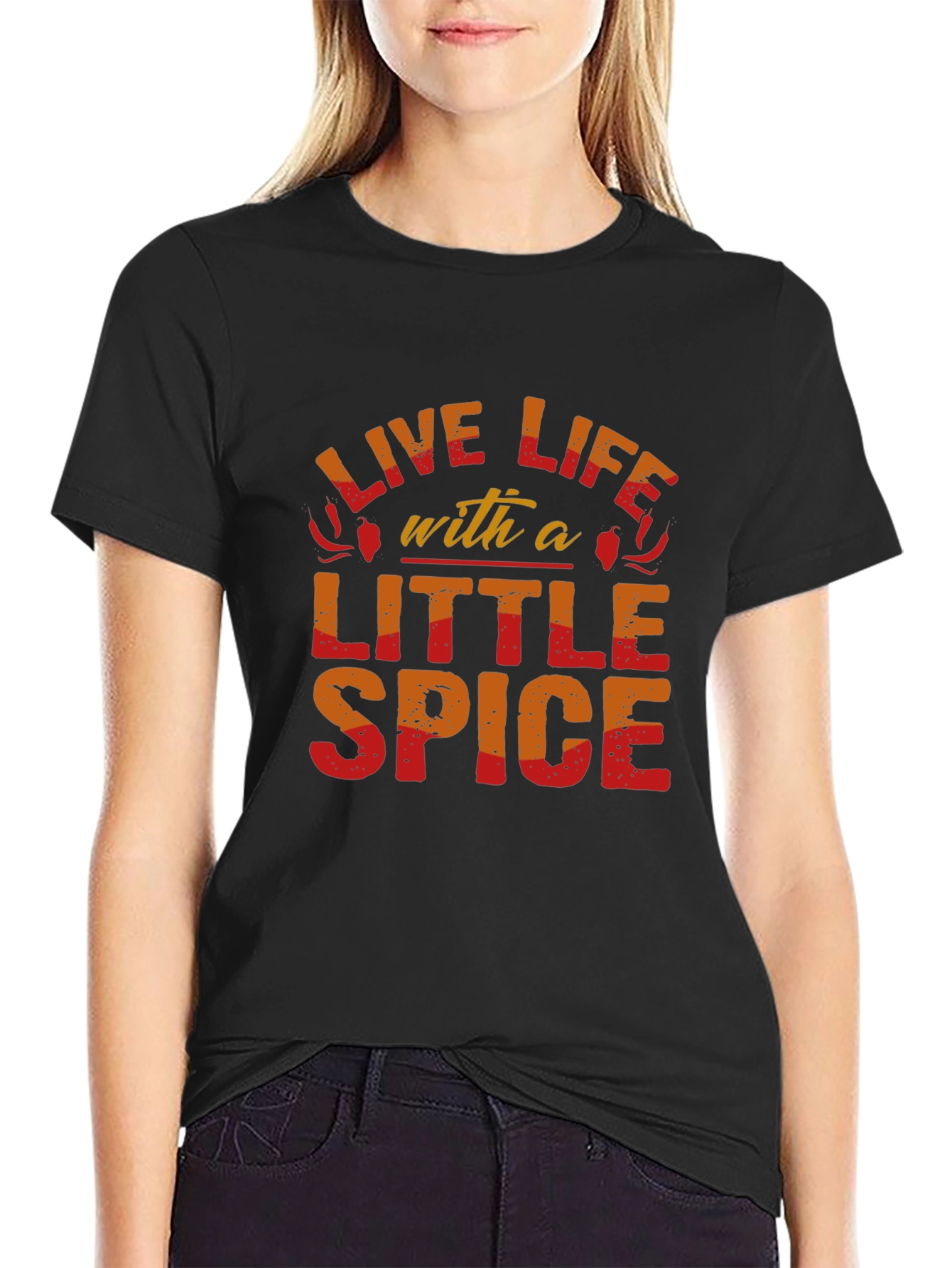 Live Life with a Little Spice Graphic Tee