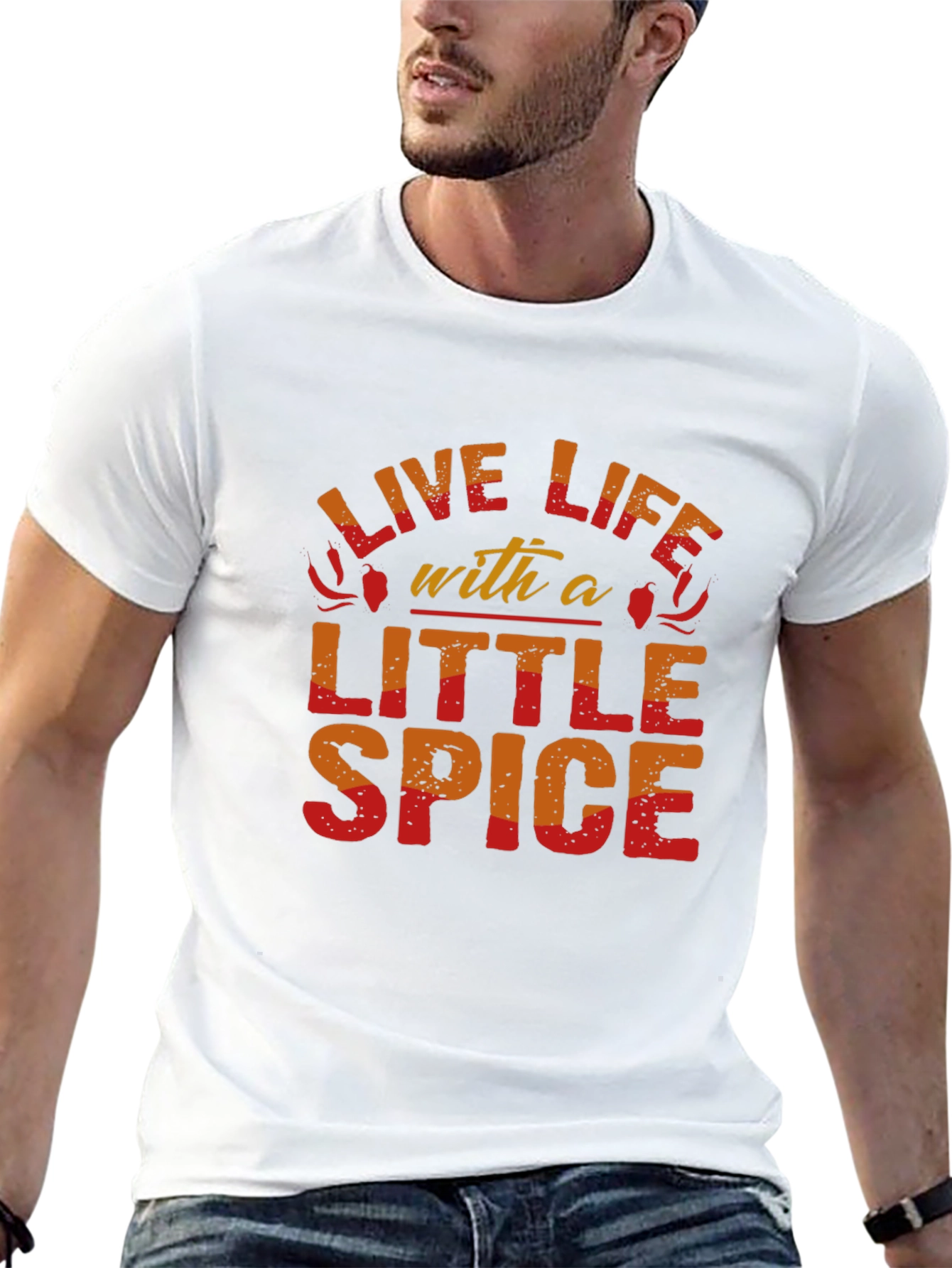 Live Life with a Little Spice Graphic Tee