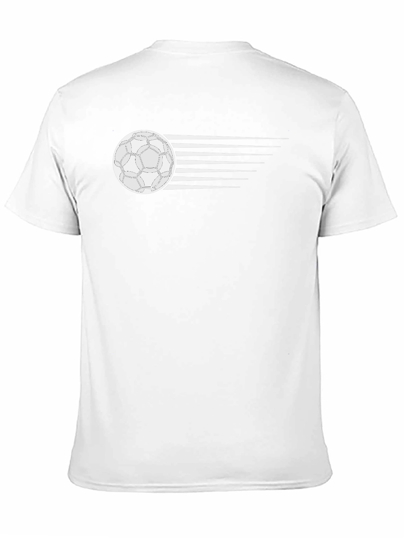 Soccer Ball Speed Graphic T-Shirt