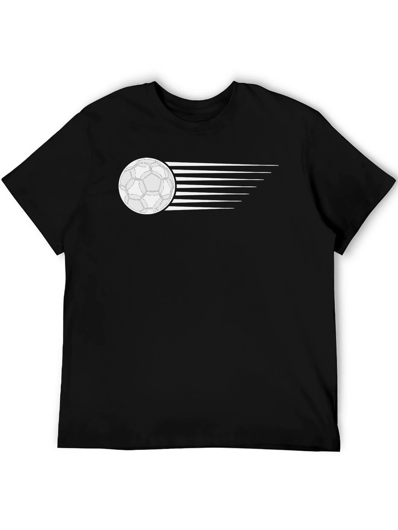 Soccer Ball Speed Graphic T-Shirt