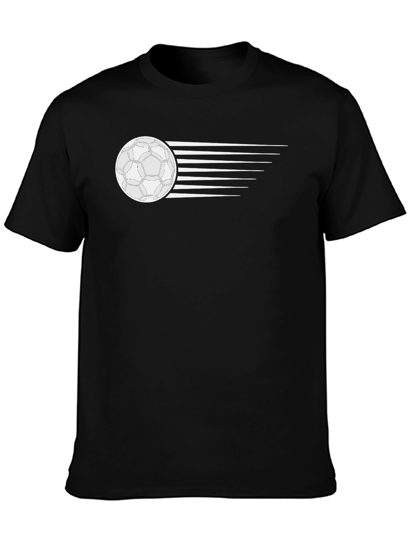 Soccer Ball Speed Graphic T-Shirt