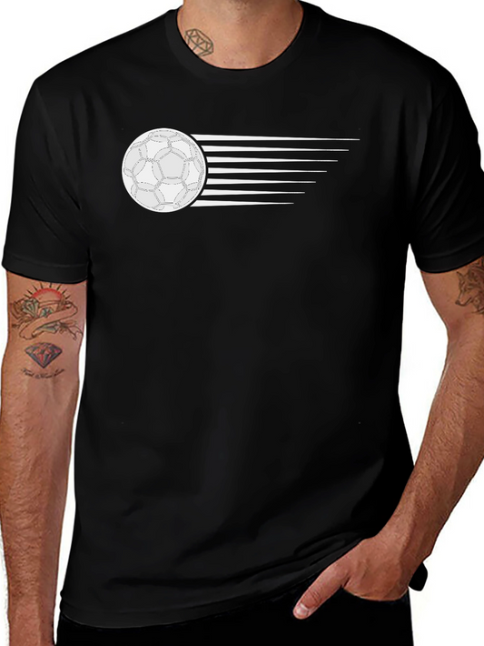 Soccer Ball Speed Graphic T-Shirt