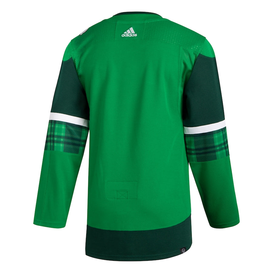 Men's St. Louis Blues adidas Kelly Green 2023 St. Patrick's Day Primegreen Authentic Jersey