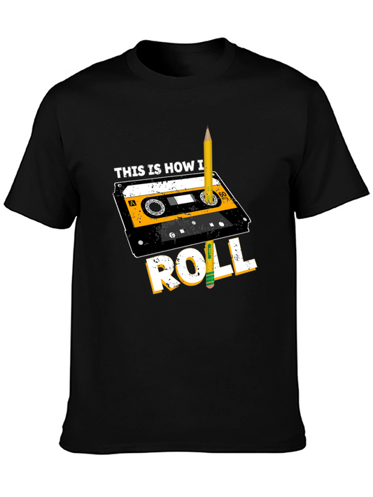 Retro Cassette Tape T-Shirt - This Is How I Roll