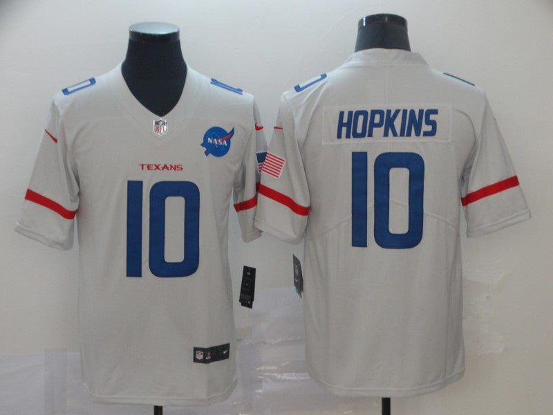 Men's Houston Texans DeAndre Hopkins #10 White City Edition Game Jerseys