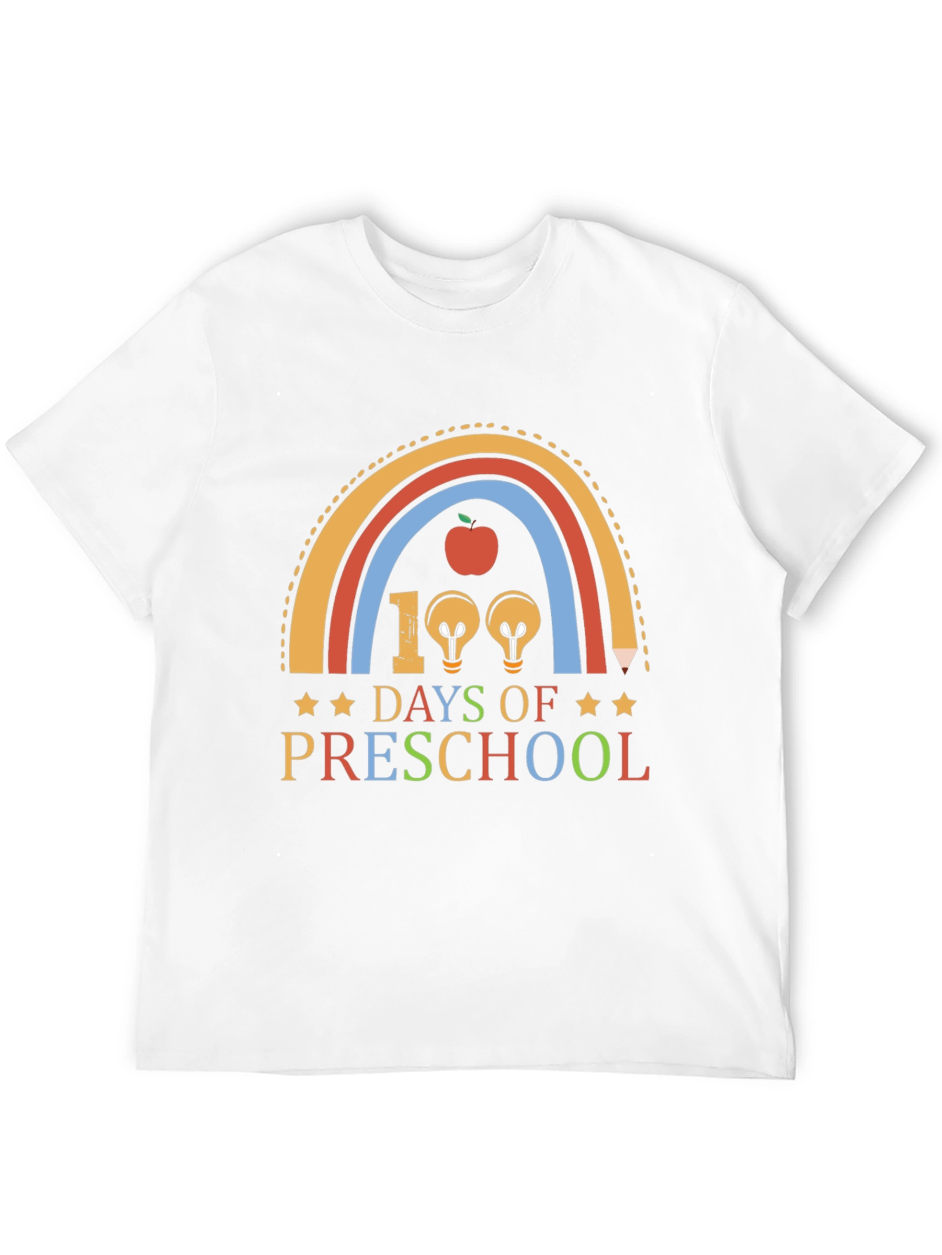 100 Days of Preschool Graphic Tee