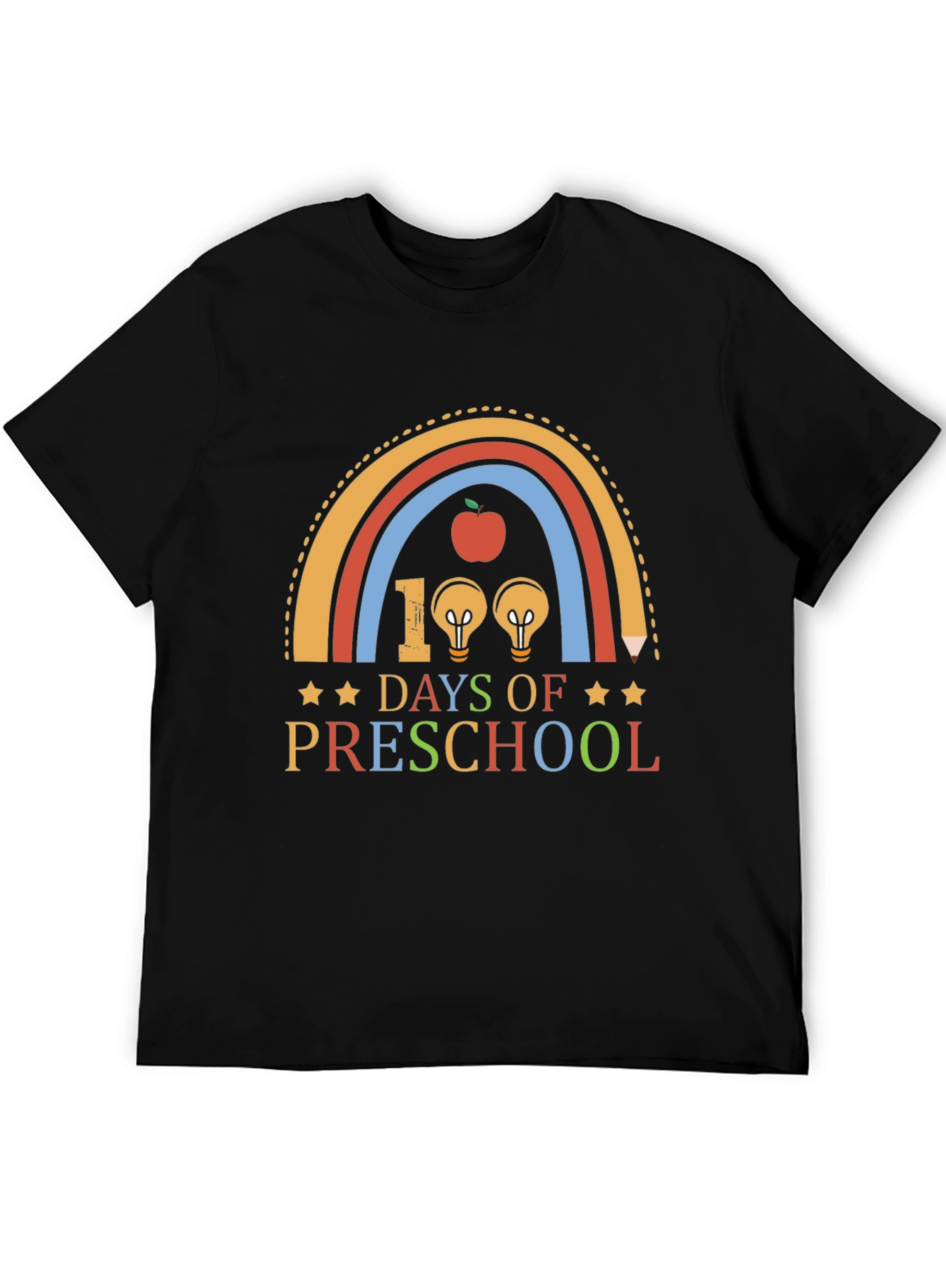 100 Days of Preschool Graphic Tee