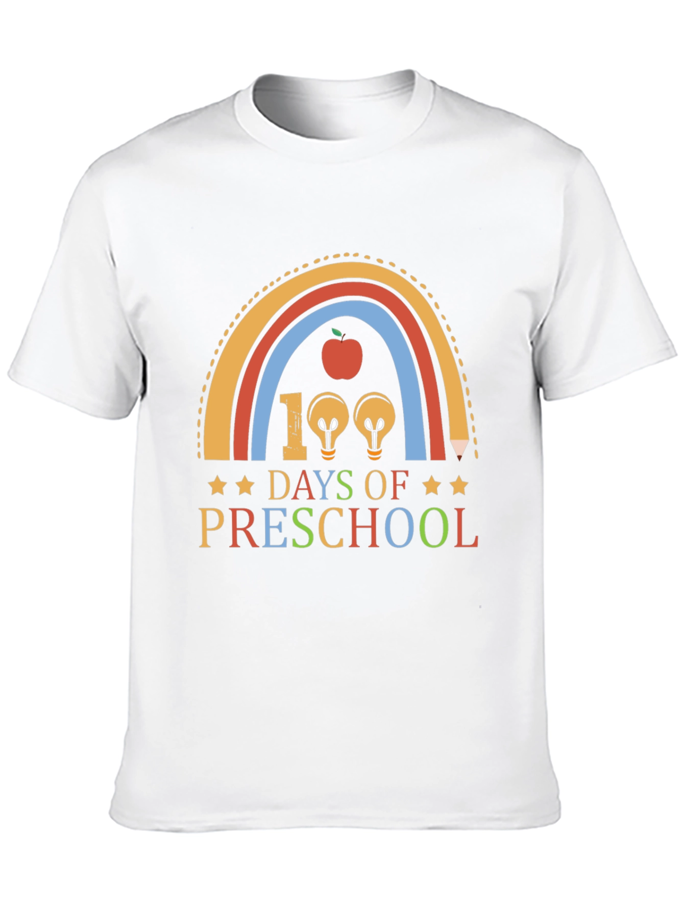 100 Days of Preschool Graphic Tee