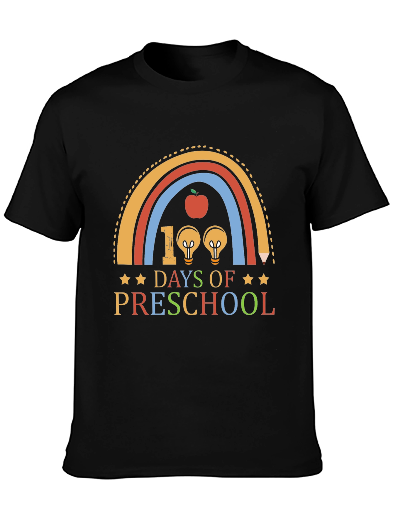 100 Days of Preschool Graphic Tee