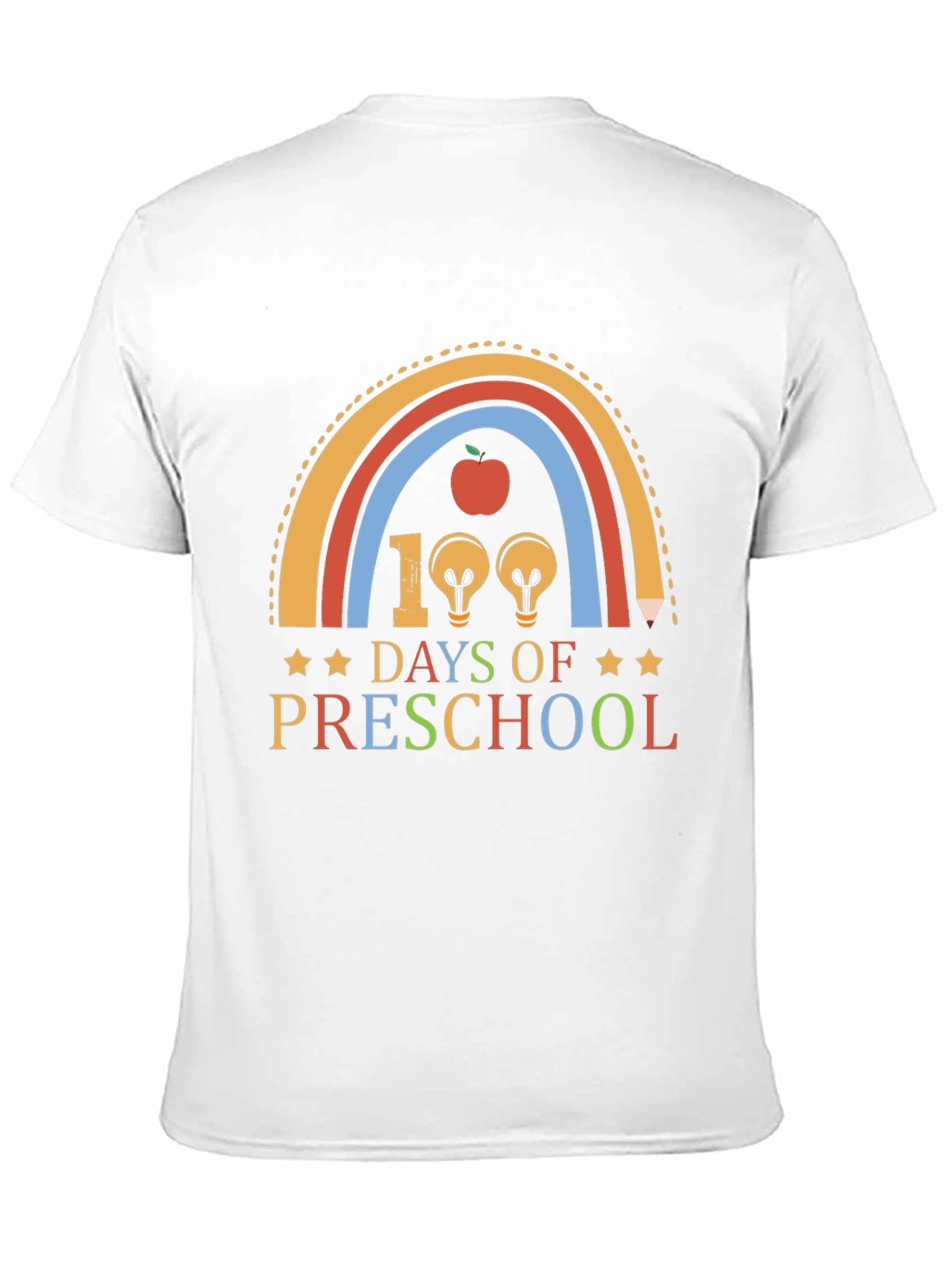 100 Days of Preschool Graphic Tee