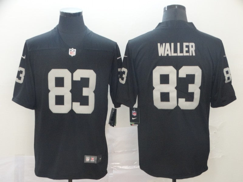 Men's Las Vegas Raiders Darren Waller #83 Black Game Player Jerseys