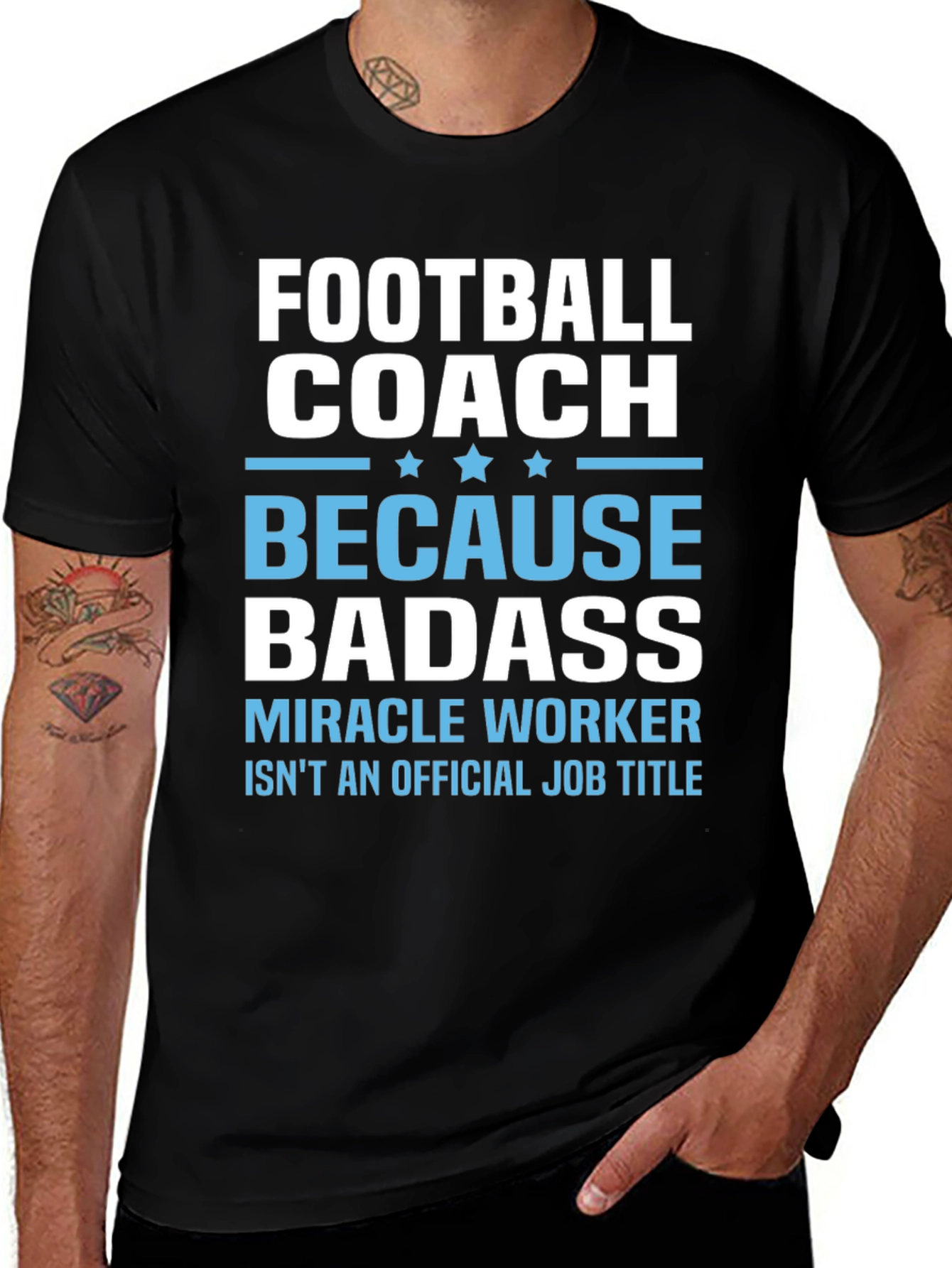 Football Coach Badass T-Shirt