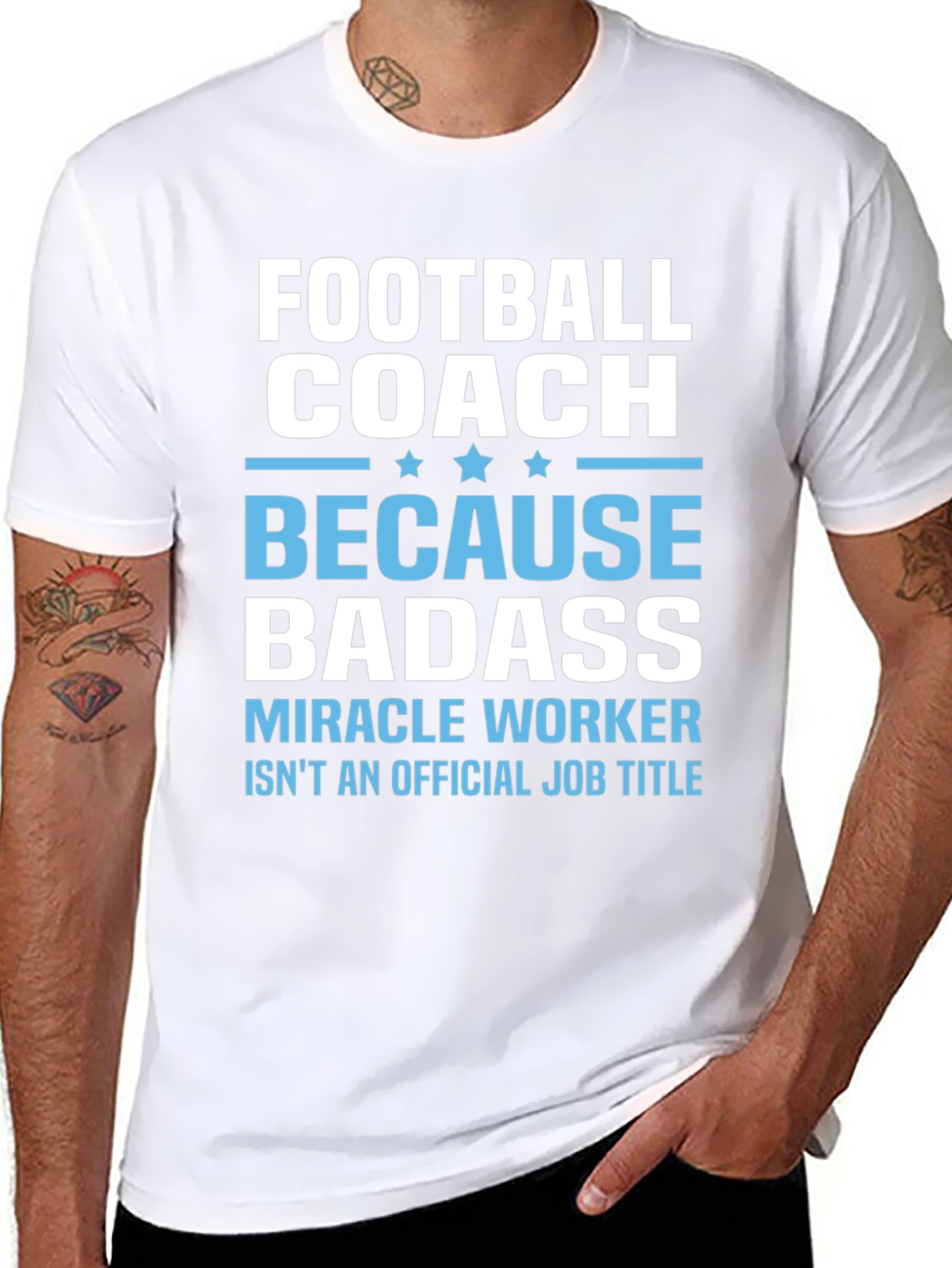 Football Coach Badass T-Shirt