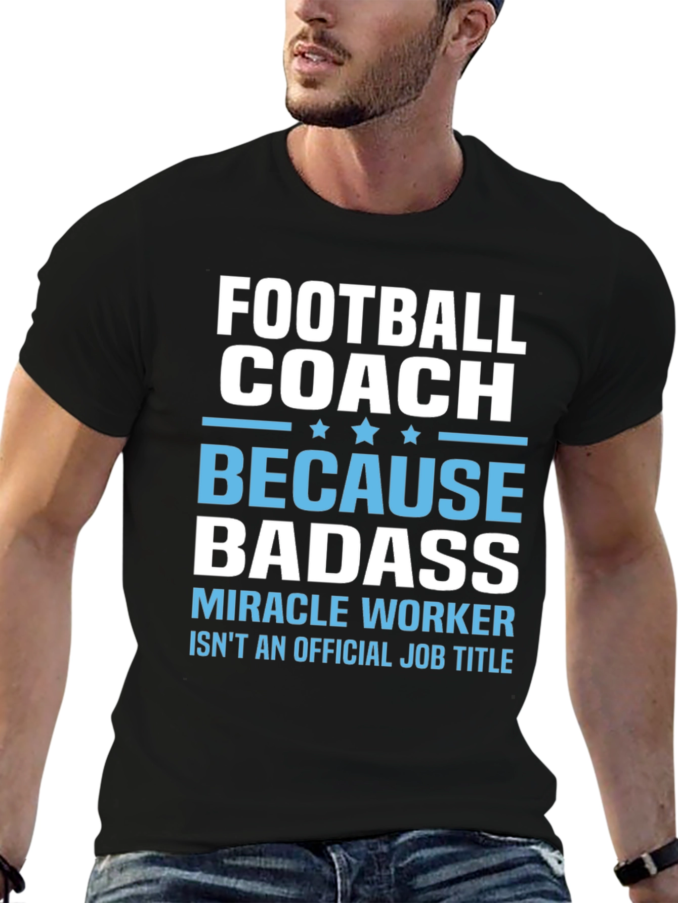 Football Coach Badass T-Shirt