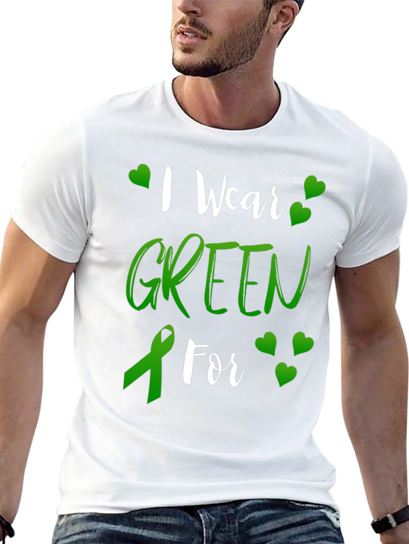 I Wear Green For Awareness T-Shirt