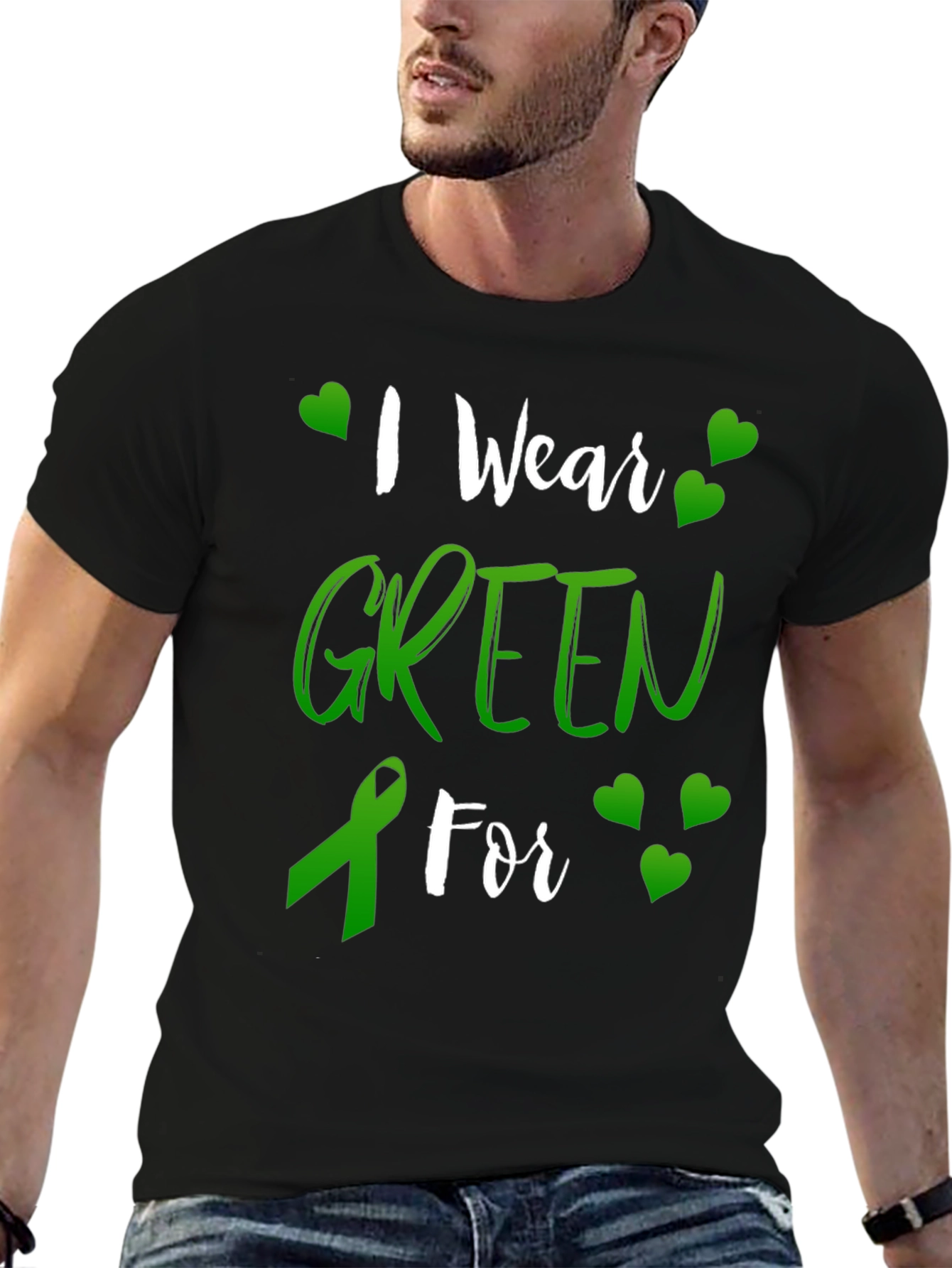 I Wear Green For Awareness T-Shirt