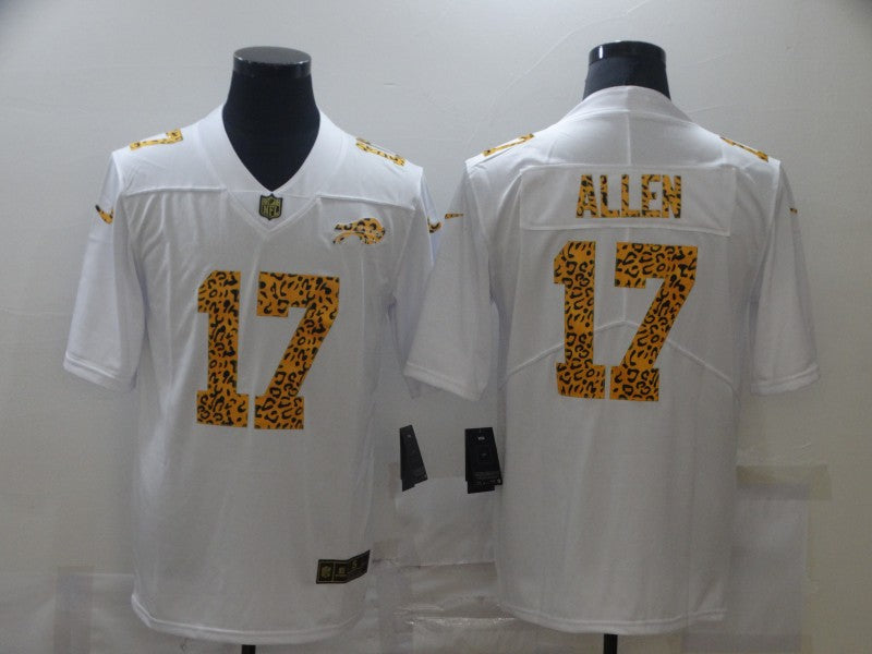 Men's Buffalo Bills Josh Allen #17 White Game Jerseys