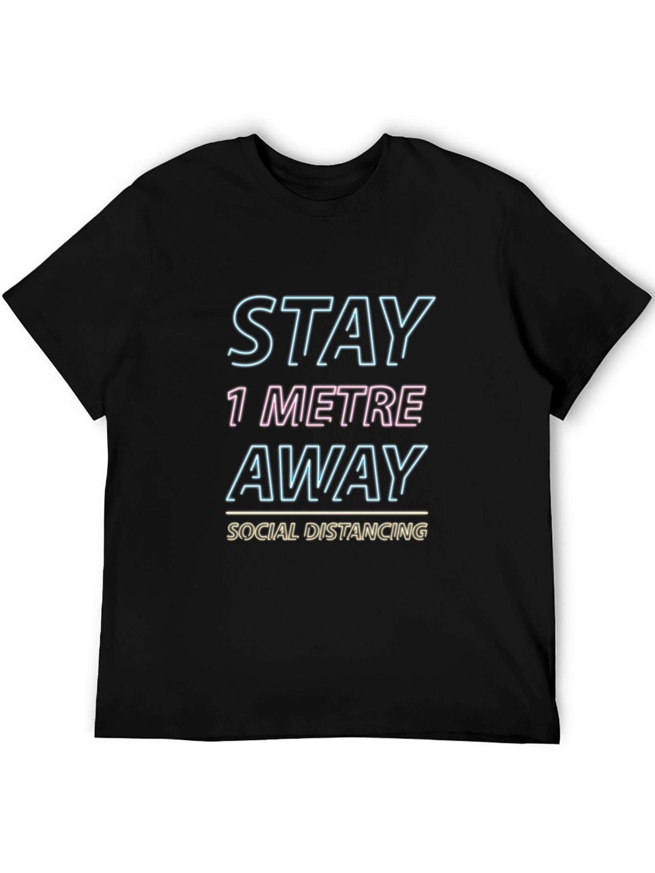 Stay Away Social Distancing Graphic T-Shirt