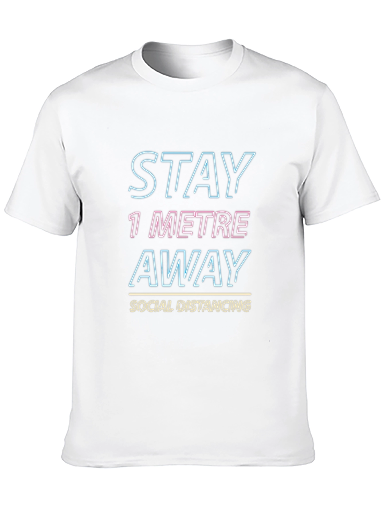 Stay Away Social Distancing Graphic T-Shirt