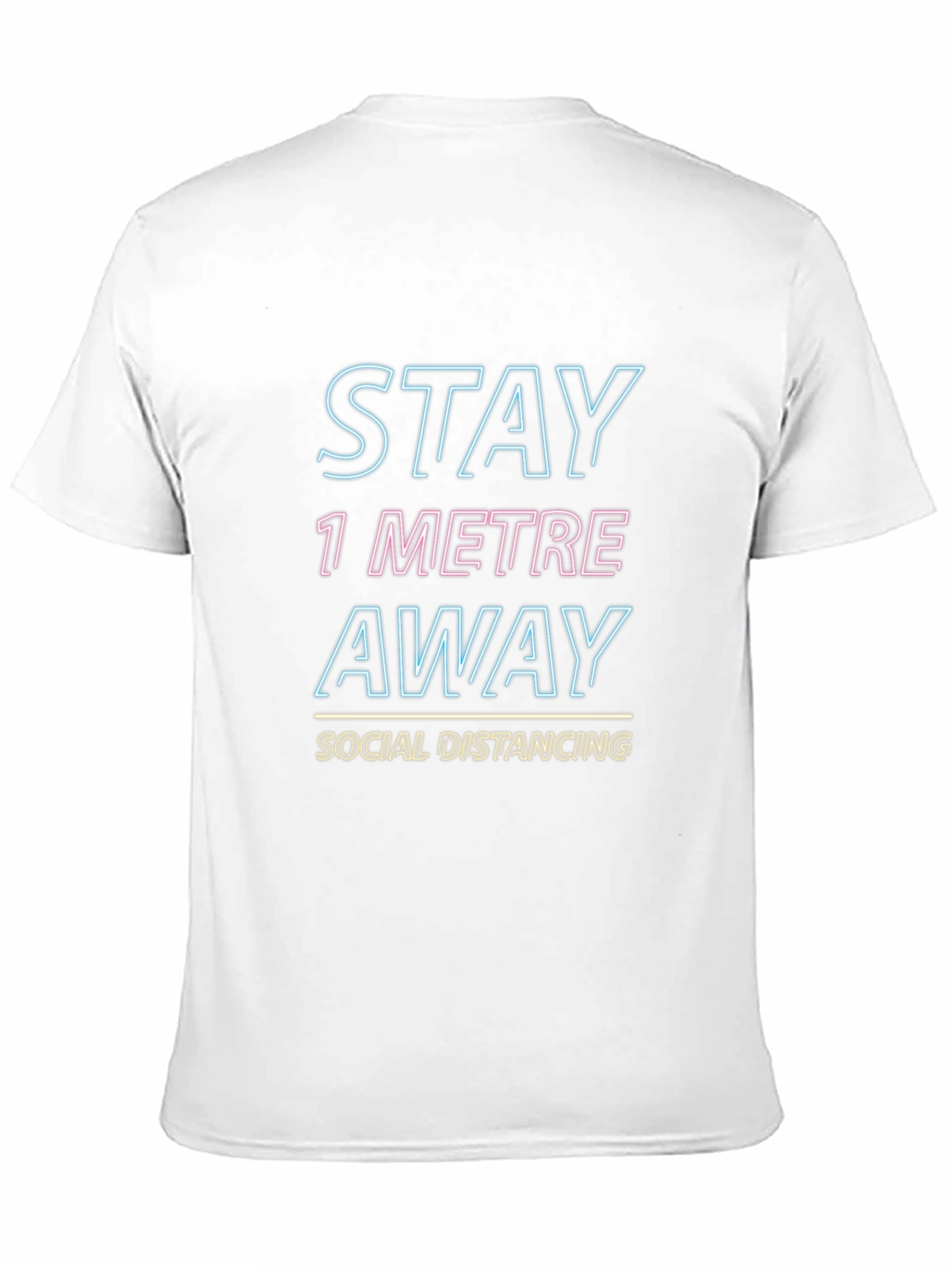 Stay Away Social Distancing Graphic T-Shirt