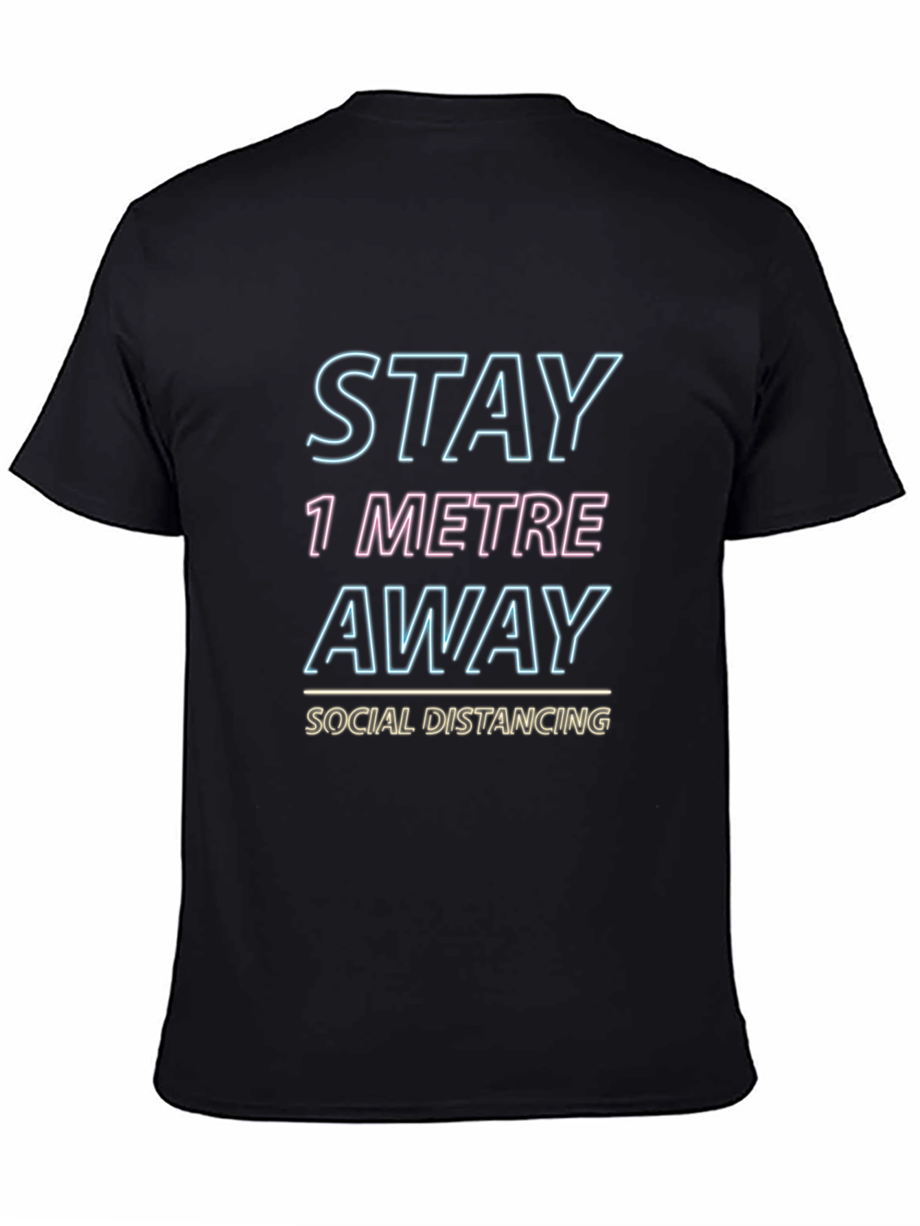 Stay Away Social Distancing Graphic T-Shirt