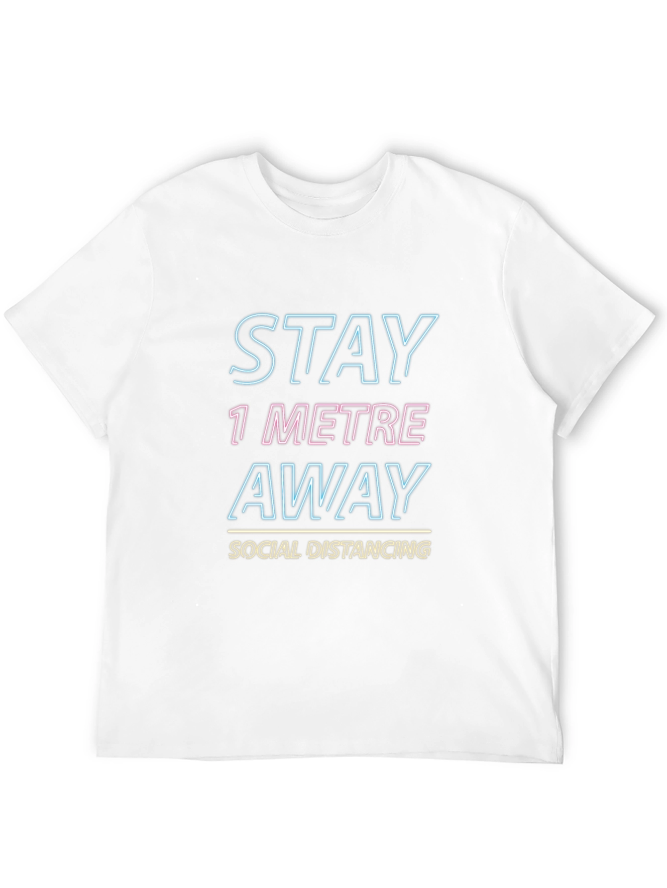 Stay Away Social Distancing Graphic T-Shirt