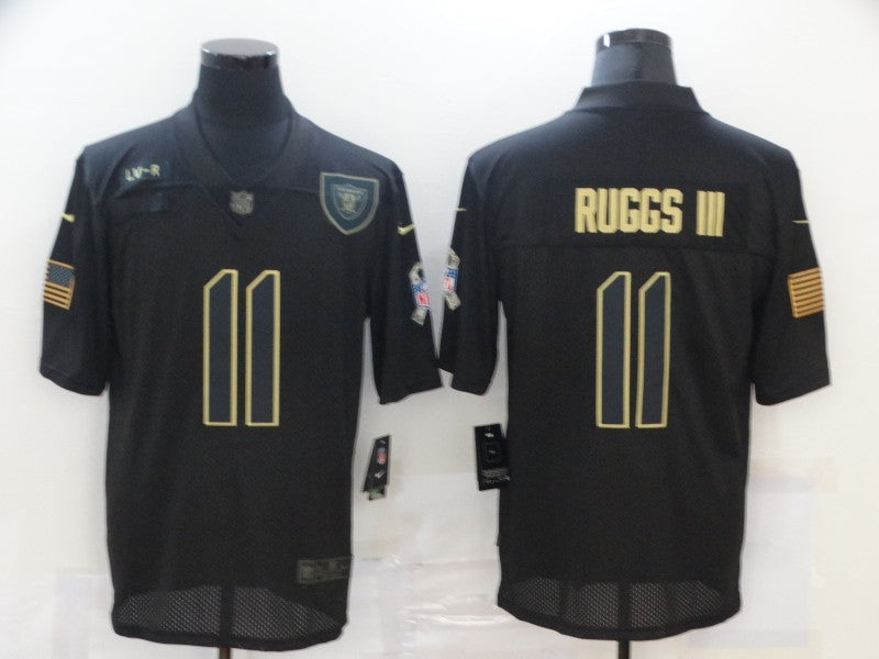Men's Las Vegas Raiders Henry Ruggs III #11 Black Player Game Jerseys