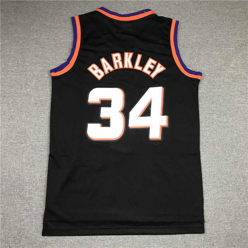 Men's Phoenix Suns Charles Barkley #34 Black 1992-93 Swingman Jerseys