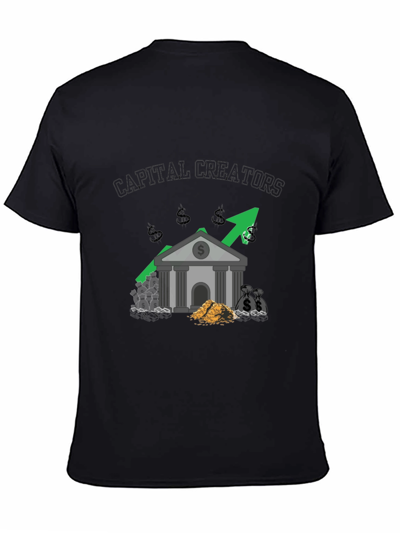 Capital Creators Graphic Tee - Black T-Shirt