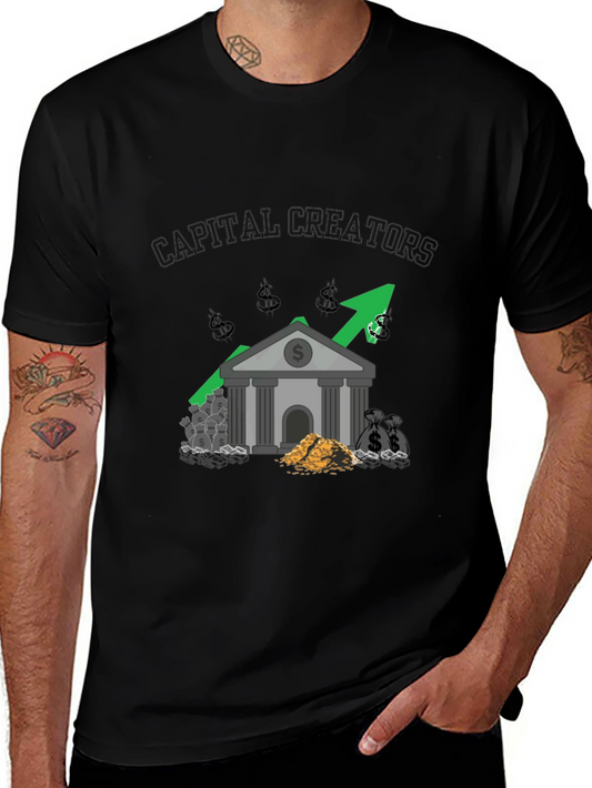Capital Creators Graphic Tee - Black T-Shirt