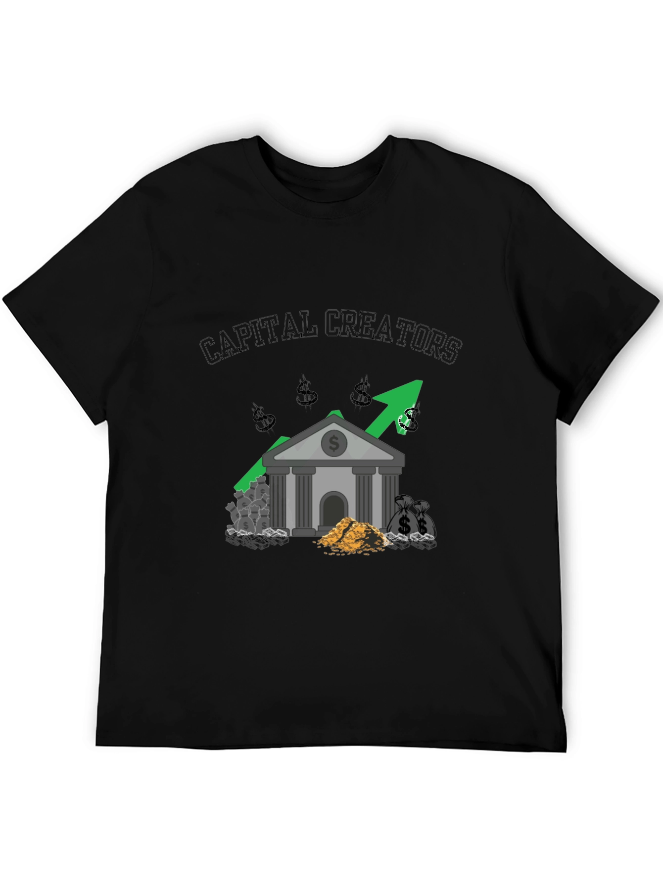 Capital Creators Graphic Tee - Black T-Shirt
