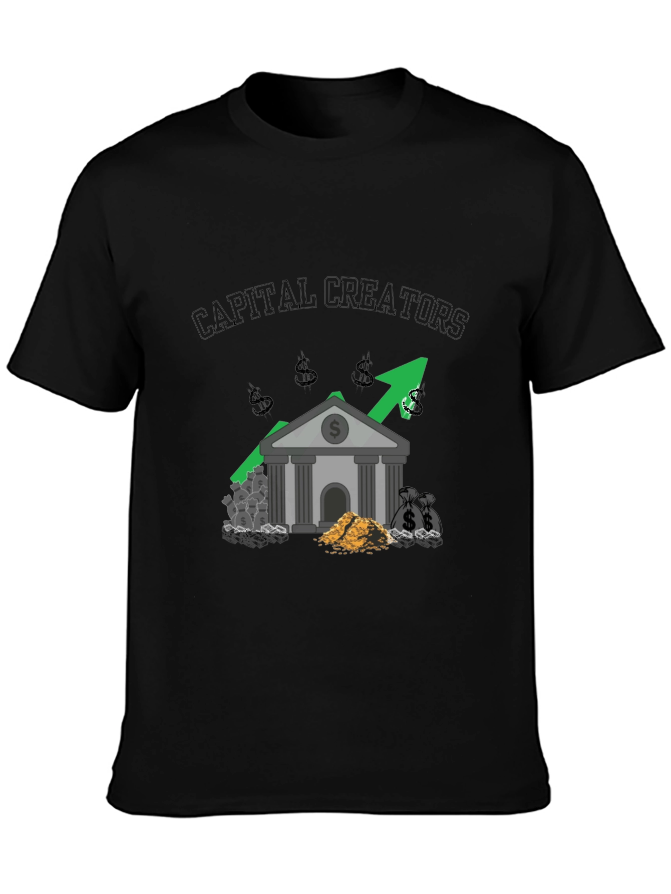 Capital Creators Graphic Tee - Black T-Shirt